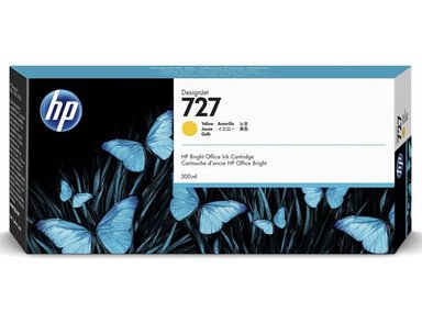 TINTA HP F9J78A AMARILLO 727 300ML YELLOW