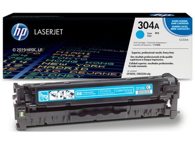 TÓNER HP CC531A CIAN 304A