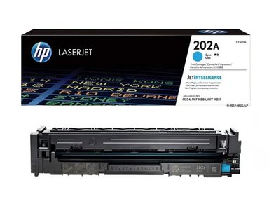 TÓNER HP CF501A CIAN 202A