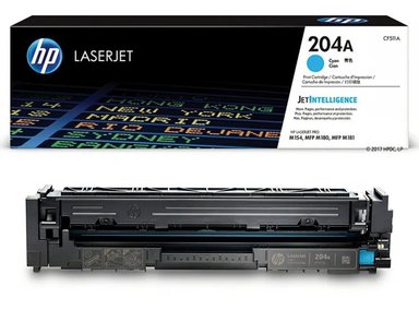 TÓNER HP CF511A CIAN 204A