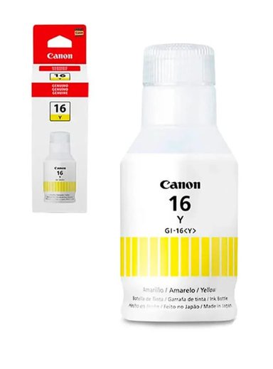 TINTA CANON GI-16 Y AMARILLO YELLOW