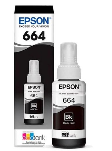 TINTA EPSON T664120-AL NEGRO BOTELLA