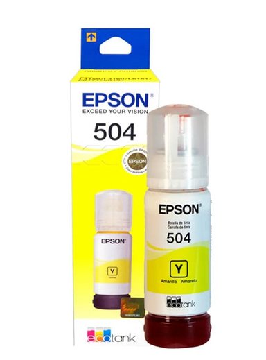 TINTA EPSON T504420-AL AMARILLO BOTELLA YELLOW