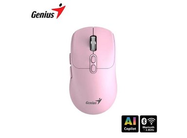 MOUSE GENIUS NX-8080S DUAL WIRELESS/BLUETOOTH SILENT 7-BOT PINK - 1