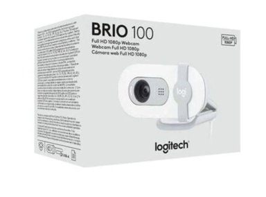 CAMARA LOGITECH BRIO 100 FHD 1080P USB-A WHITE (960-001615) - 3