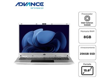 NOTEBOOK ADVANCE NV9855 15.6' CELERON N4020 1.10 GHZ 8GB RAM 256GB SSD