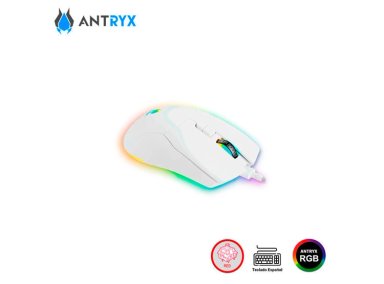 KIT GAMING ANTRYX GC-3100 X3 WHITE, TECLADO SWITCH RED, MOUSE, AURICULARES - 4