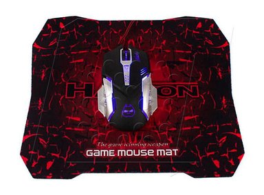 MOUSE GAMING + PAD, HALION ALASKA HA-920P - 1