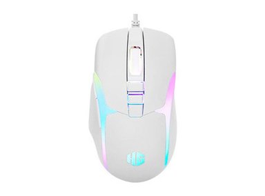 KIT GAMING HALION DAMON HA-863C WHITE, TECLADO + MOUSE, SWITCH RED, RGB - 4