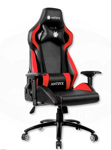 SILLA ANTRYX PRIX XTREME RACING BLACK RED (PN:AXR-6600-4RD) - 2