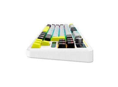 TECLADO MECANICO INALAMBRICO/BT ANTRYX TK950 PRO WHITE, SWITCH BLUE GATERON - 4