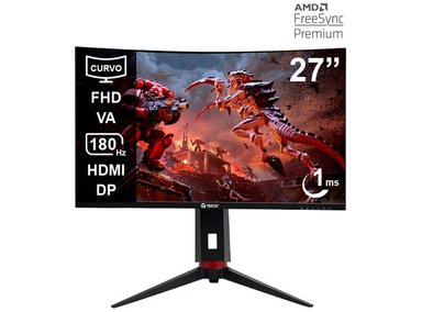 MONITOR CURVO GAMING TEROS TE-2766G, 27' - 1