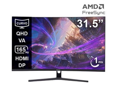 MONITOR CURVO GAMING TEROS TE-3217G, 31.5' - 1