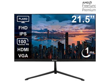 MONITOR PLANO TEROS TE-2128S 21.5' FHD IPS 100HZ 1MS HDMI VGA - 1