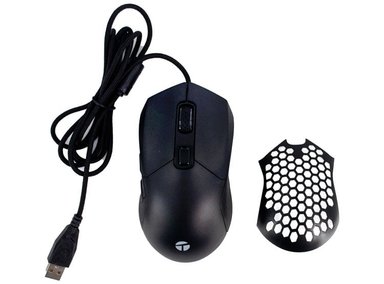 MOUSE GAMER TEROS TE-1232G, DPI HASTA 7200, RGB, 7 BOTONES, ÓPTICO, NEGRO - 4