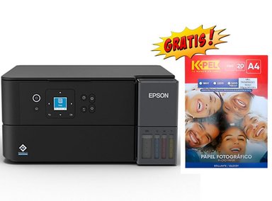 MULTIFUNCIONAL DE TINTA EPSON ECOTANK L4360, IMPRIME/ESCANEA/COPIA/WI-FI/USB - 1