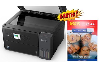 MULTIFUNCIONAL DE TINTA EPSON ECOTANK L6370, IMPRIME/ESCANEA/COPIA/WI-FI/ETHERNET/USB - 2