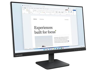 MONITOR PLANO LENOVO L24-4E,23.8' (1920 X 1080) WLED FHD IPS, HDMI, VGA - 1