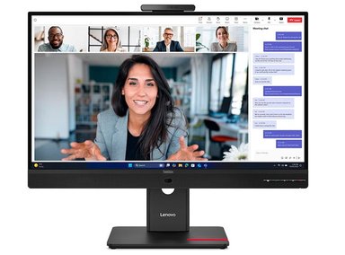 MONITOR PLANO LENOVO THINKVISION T27QD-4V, 27' WLED QHD/IPS/HDMI/DP/DP-OUT/USB-C/RJ45/5WX2 - 1