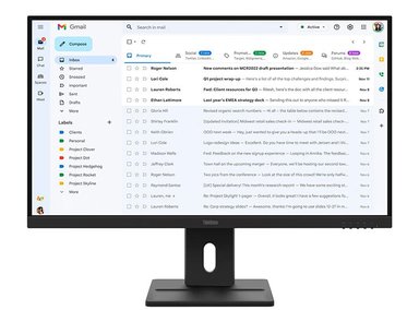 MONITOR LENOVO THINKVISION E27-40, 27' WLED/FHD/IPS/HDMI X1/DP X1/VGA X1/PARLANTES: 2WX2 - 1