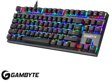 TECLADO GAMER GAMBYTE CRYPTON (TC-GRCRYPXL-MT) MECANICO, SWITCH BLUE, RGB, NEGRO - 3