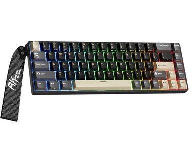 TECLADO ROYAL KLUDGE RK68 HE CABLEADO ESPAÑOL PHANTOM - MINT MAGNETIC SWITCH - 2