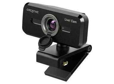 CAMARA CREATIVE LIVE! CAM SYNC V2 FHD 1080P C/TAPA DUAL MIC USB BLACK (73VF088000000) - 1