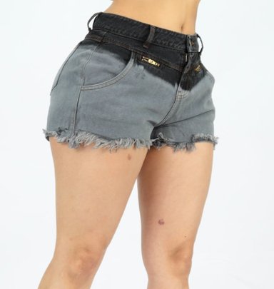 SHORT JEANS MUJER BENCUS JEANS BICOLOR J - 1