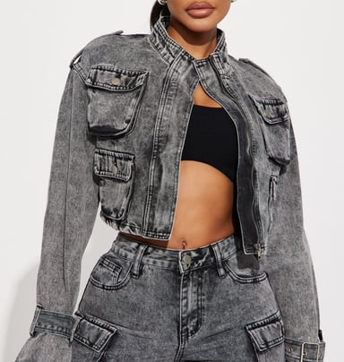 CASACA MUJER BENCUS JEANS ICONIC JEAN - 4