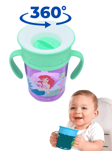 VASO DISNEY BABY MORADO 360 ENTRETENAMIENTO LA SIRENITA