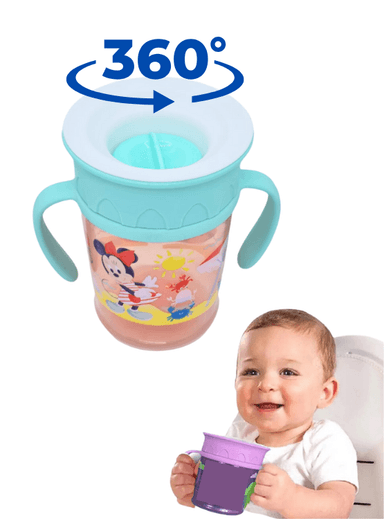 VASO DISNEY BABY MELÓN 360 ENTRETENAMIENTO MINNIE1