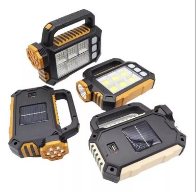 LAMPARA PLASTICO 30W LINTERNA SOLAR LED RECARGABLE