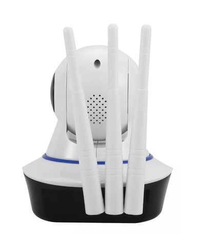 CÁMARA FOREMANSHOP WIFI HD 1280 X 720MPX SEGURIDAD INTELIGENTE IP 3 ANTENAS/ GIRATORIA - 3