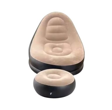 SOFA INFLABLE PORTÁTIL PLEGABLE CON REPOSAPIÉS