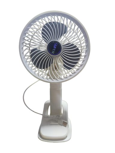 VENTILADOR PORTÁTIL COMPACTO CON BASE AJUSTABLE