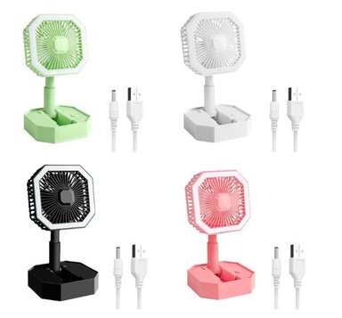 MINI VENTILADOR PORTÁTIL ESCRITORIO RECARGABLE USB