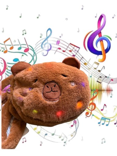 CARTERA Y MORRAL FOREMANSHOP FELPA MARRÓN CAPIBARA MUSICAL