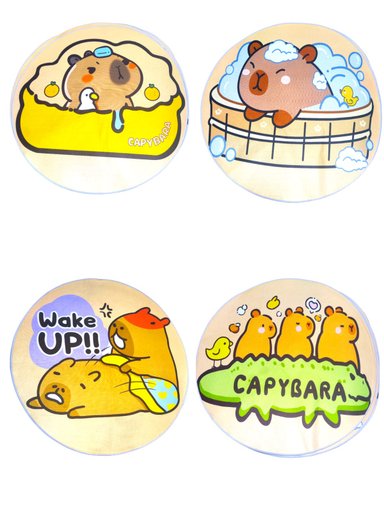 ALFOMBRA DE CAPIBARA DECORACIÓN DEL HOGAR