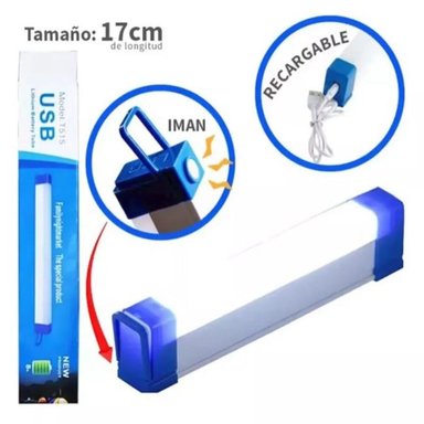 DOS LAMPARAS LED NOCTURNA PORTATIL RECARGABLE