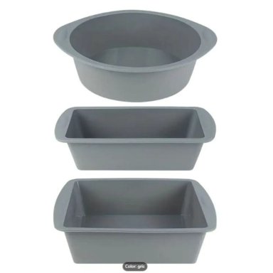 JUEGO DE 3 PIEZAS DE SILICONA ANTIADHERENTE PARA HORNEAR