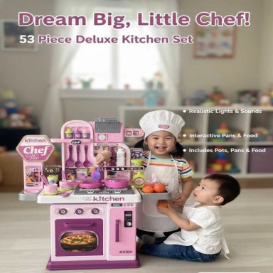 JUEGO DE COCINA INFANTIL 53 PCS - 3