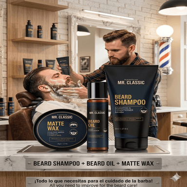 KIT COMPLETO PARA BARBA MR. CLASSIC - 2