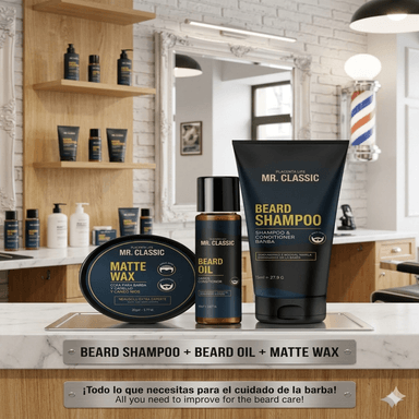 KIT COMPLETO PARA BARBA MR. CLASSIC - 3