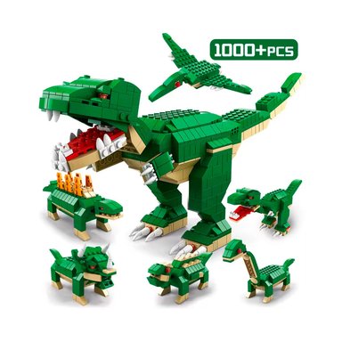 LEGO DINOSAURIO 6EN1 JUGUETE DIDÁCTICO 1000 PIEZAS - 4