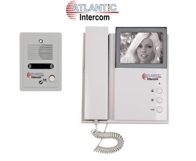 KIT DE VIDEO PORTERO DE BLANCO Y NEGRO