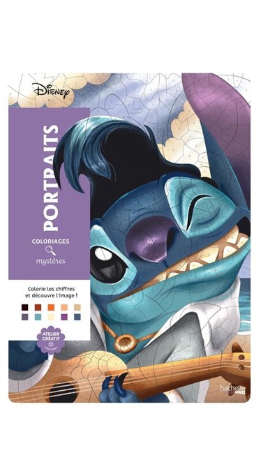 LIBRO DIBUJOS PARA COLOREAR DISNEY - DESCUBRIR EL MISTERIO POR NÚMEROS - 1