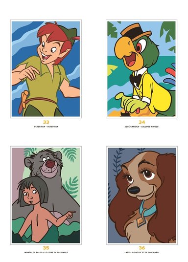 LIBRO DIBUJOS PARA COLOREAR DISNEY - DESCUBRIR EL MISTERIO POR NÚMEROS - 2