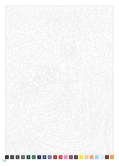 LIBRO DIBUJOS PARA COLOREAR DISNEY - DESCUBRIR EL MISTERIO POR NÚMEROS - 2