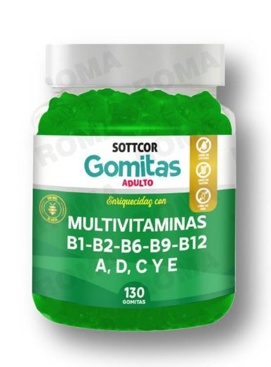 GOMITAS MULTIVITAMINAS 130 UND
