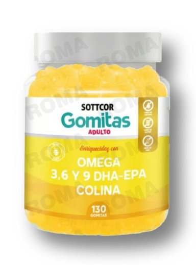 GOMITAS OMEGA 3 130 UND